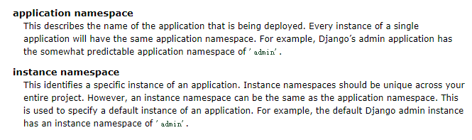 命名空间（app_name）和实例命名空间（namespace）第1张