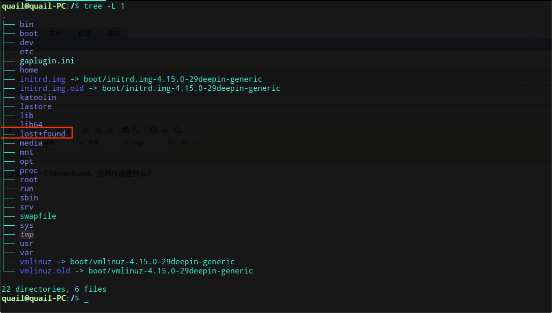 lost+found目录有啥用？第1张