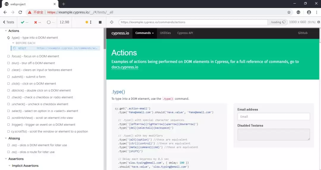 后Selenium时代，网页自动化测试用Cypress第6张