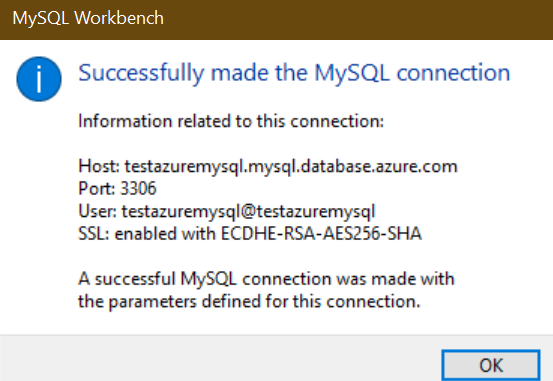 Azure上创建MySql数据库服务 
