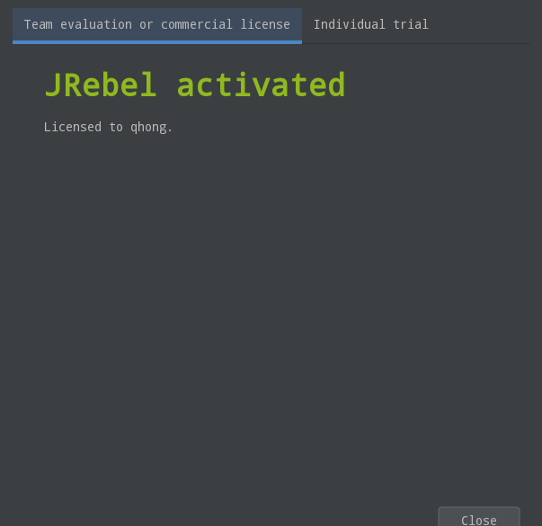 Minimalist crack -java hot code load hot deployment IDEA plug-JRebel