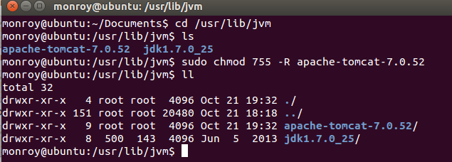 ubuntu linux环境下安装配置jdk和tomcat第15张