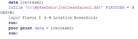 SAS读取数据的一些方法 - AdamOn - 博客园