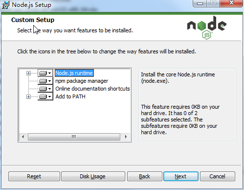 NodeJs在windows上安装配置测试 