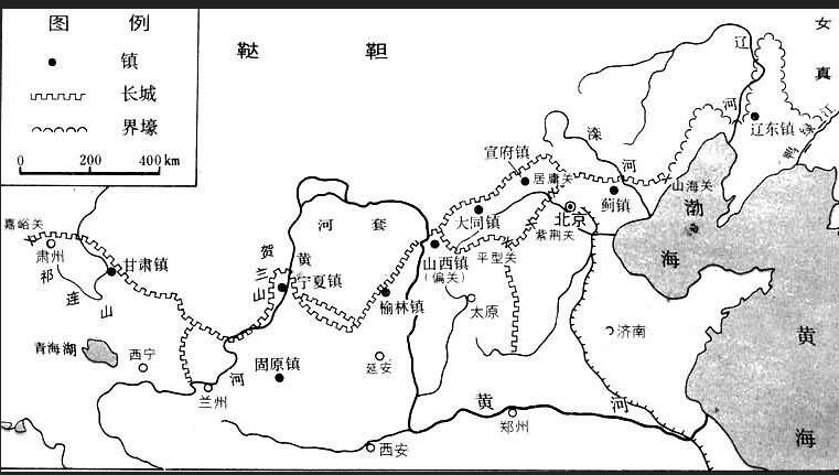 唐朝长城地图图片