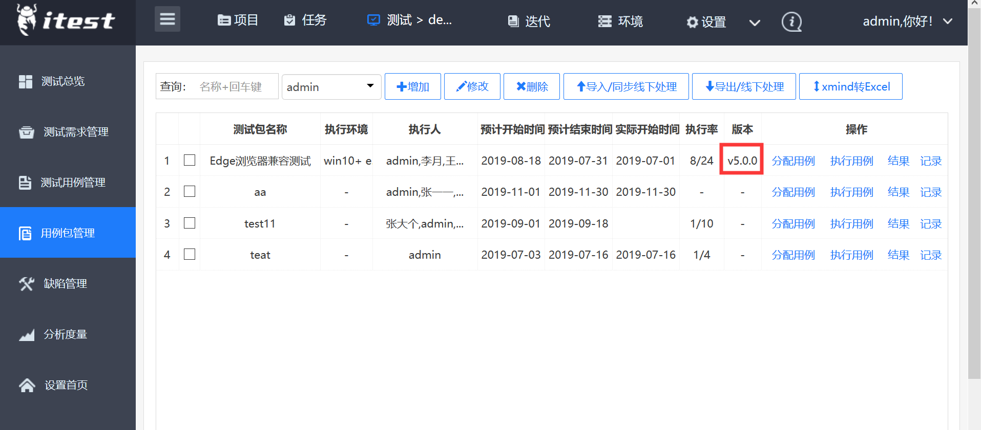 itest(爱测试) 4.1.5 发布，开源 BUG 跟踪管理 & 敏捷测试管理软件