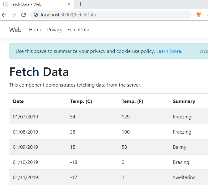 aspnetcore-web-fetchdata