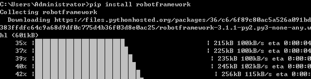 Robot Framework 使用【1】