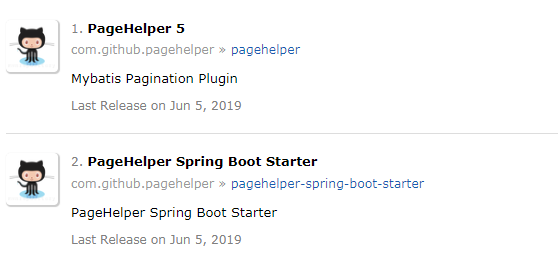 springboot mybatis的pagehelper分页第1张