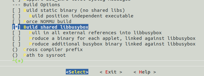 busybox动态链接