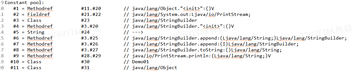 java class文件Constant Pool常量池定义列表-1.1.1-附录2 - C_林先森 - 博客园