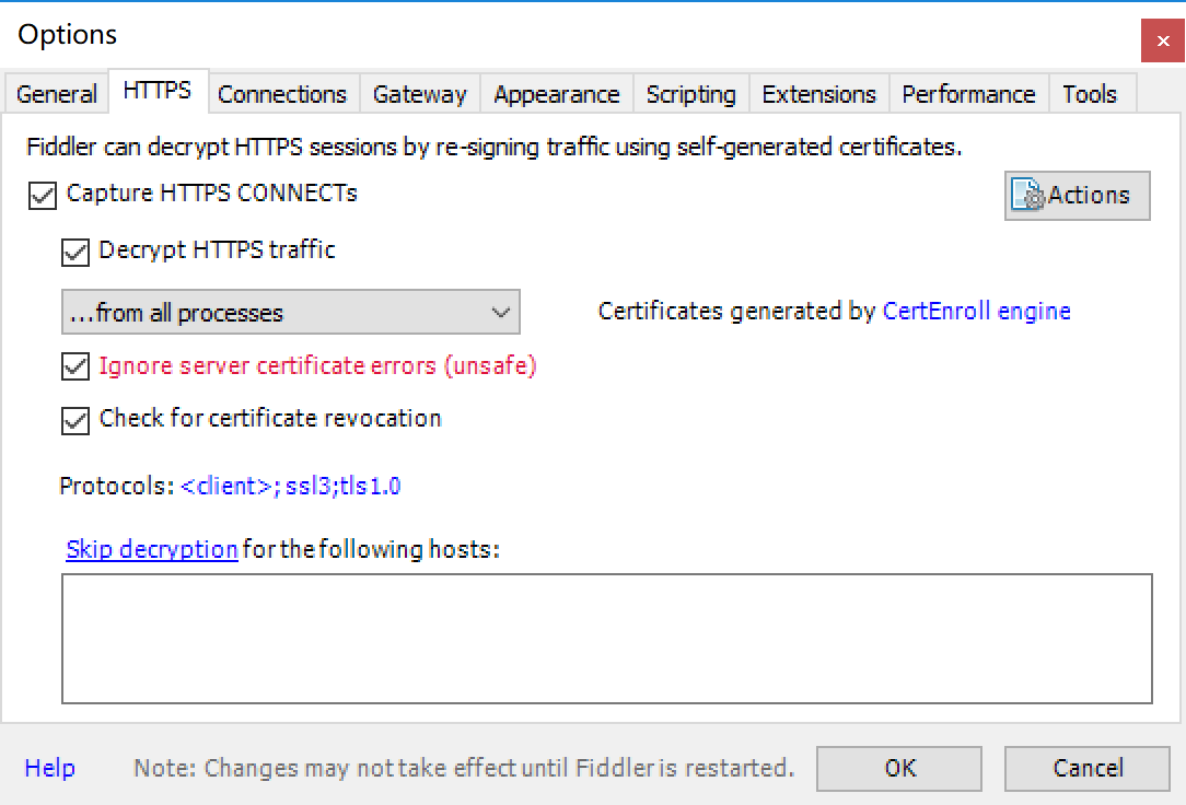 https configuration