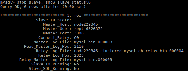 master slave replication mysql