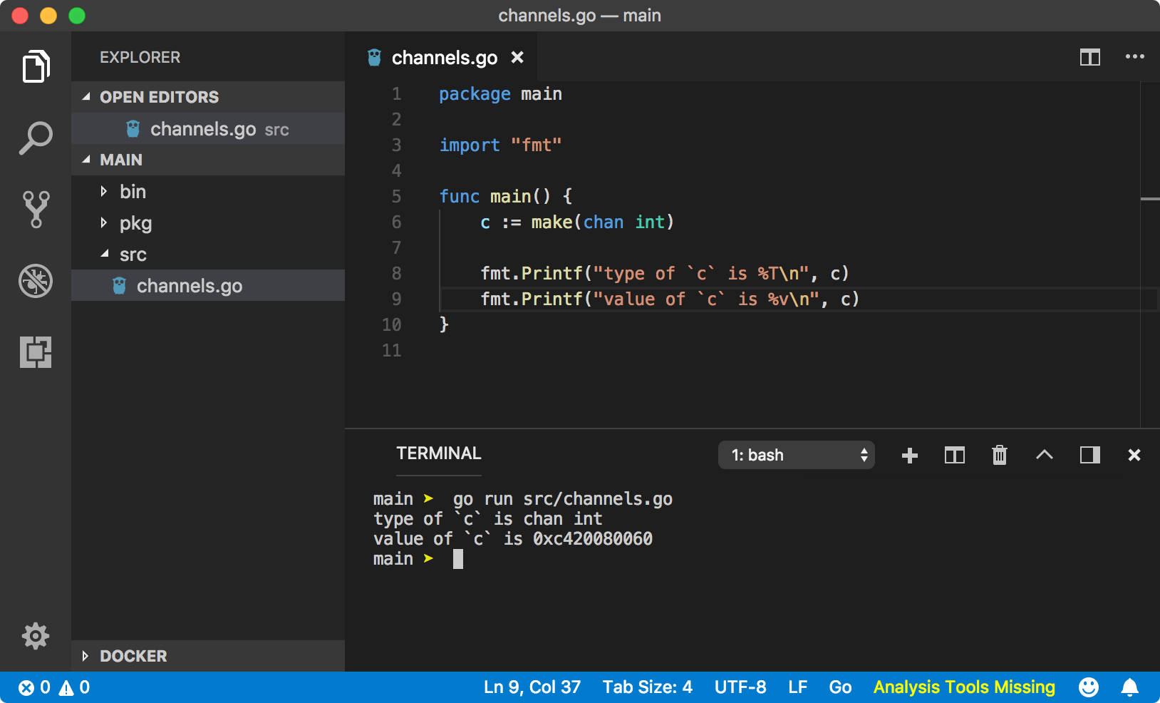 Anatomy of Channels in Go Concurrency in Go