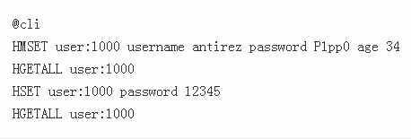 Redis学习笔记#5：Hashes 