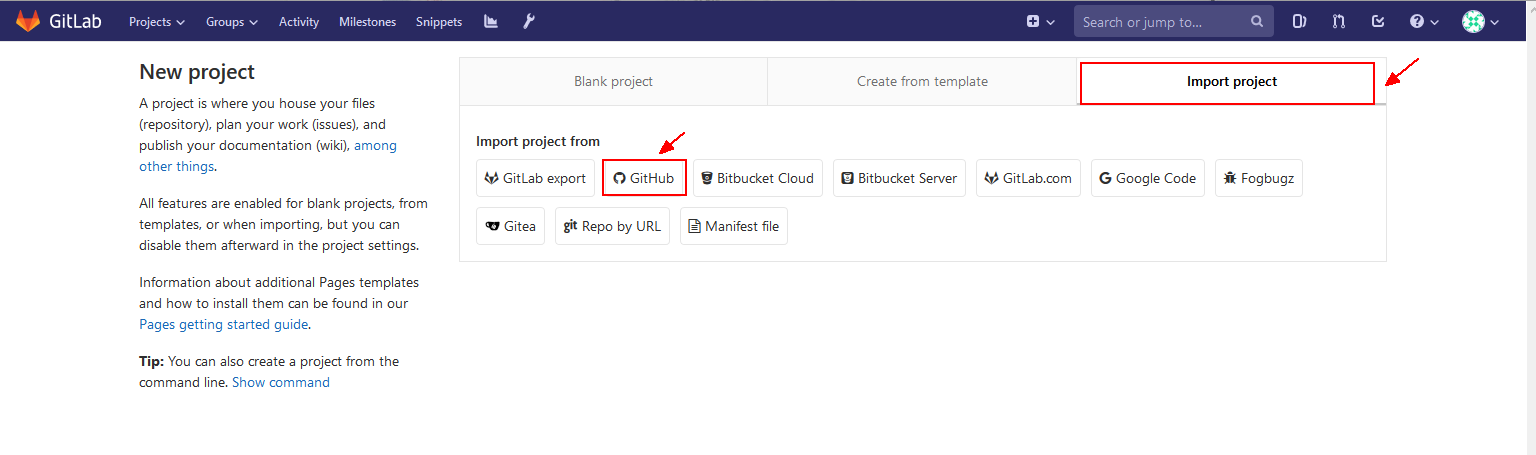 gitlab如何从Github导入项目第2张
