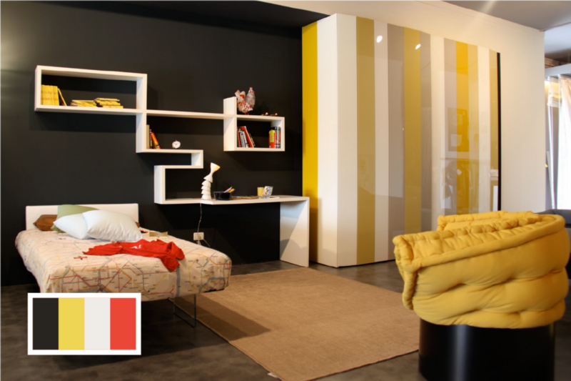 室内设计用颜色给空间带来生机