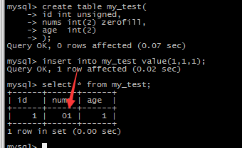 Mysql Mysql Int后面的数字与前导零填充 陶士涵的菜地 Csdn博客