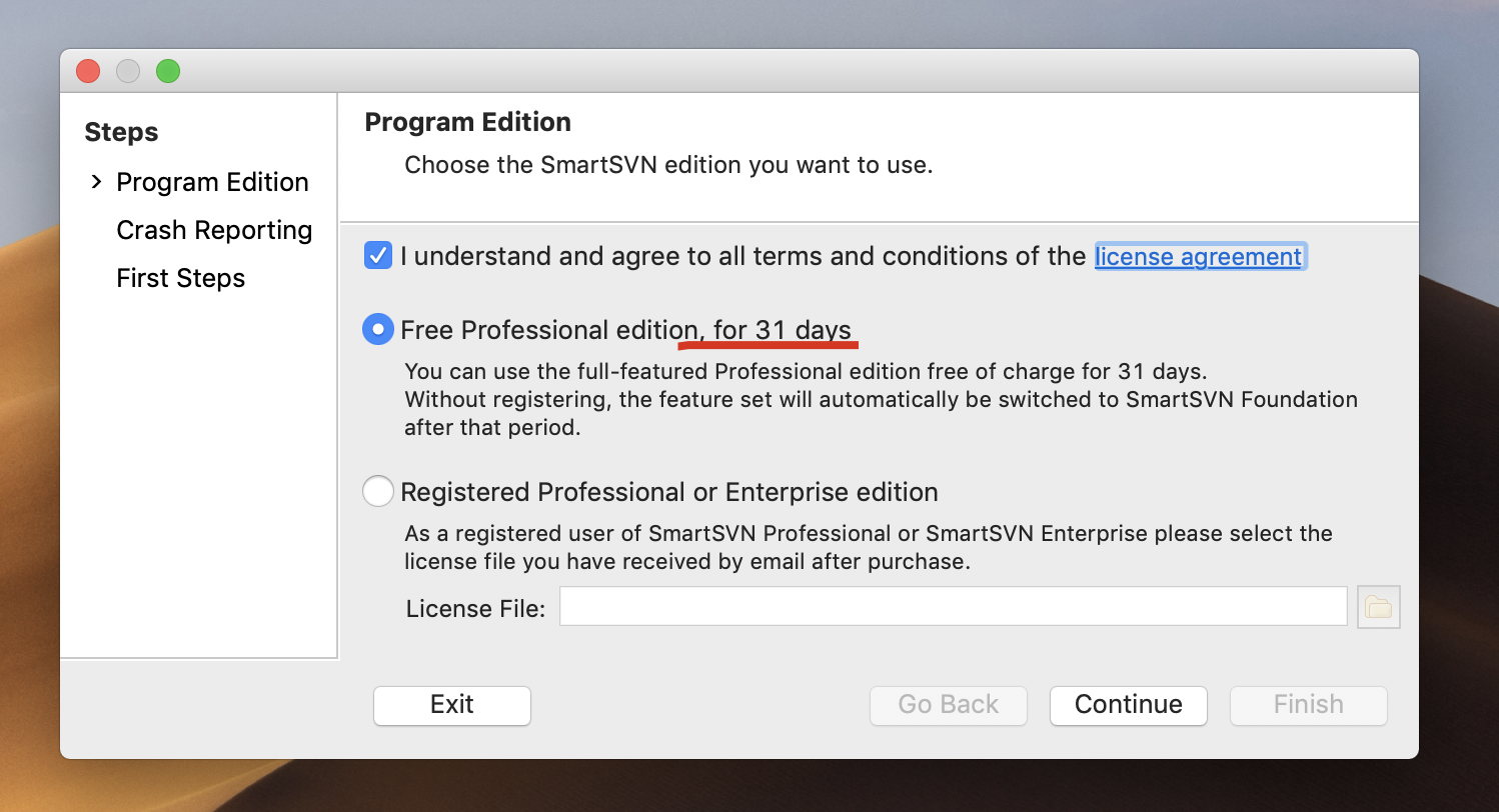 Free svn client for mac os x