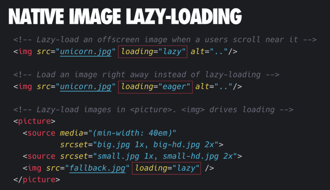 Chrome 75  lazy-loading