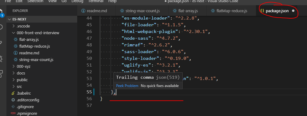 Javascript Json Remove Trailing Commas