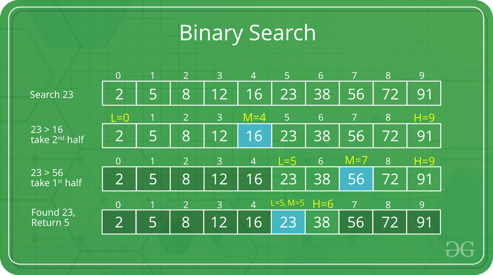 Binary Search Algorithm All In One
