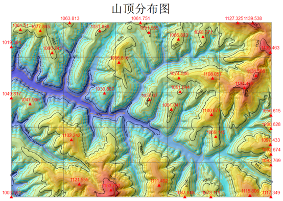 ArcGIS案例学习笔记2_2_模型构建器和山顶点提取批处理