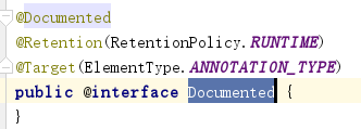 java元注解 @Documented注解使用