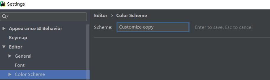 PyCharm颜色设置第6张