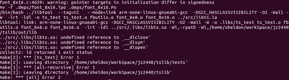 Linux学习 : 移植qt 5.6.3 及 tslib 1.4第3张