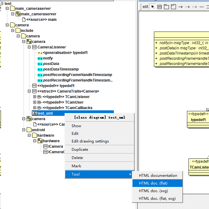 bouml reverse java