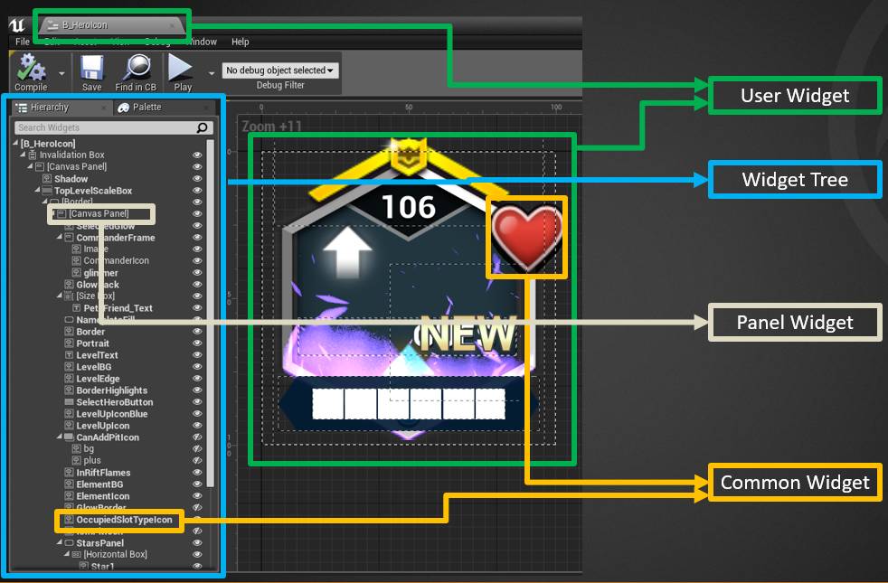 Unreal Engine 4 中的 UI 优化技巧第45张