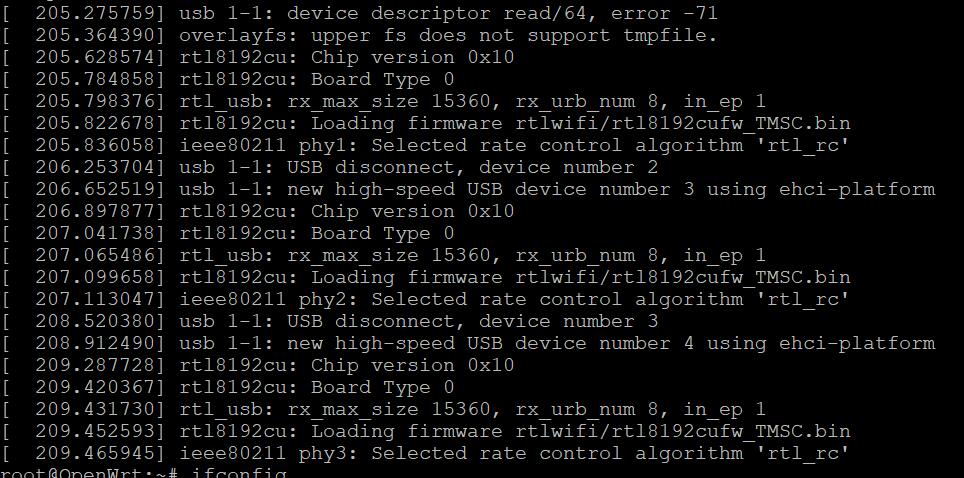 Openwrt usb RTL8188CU RT5572 Kernel 