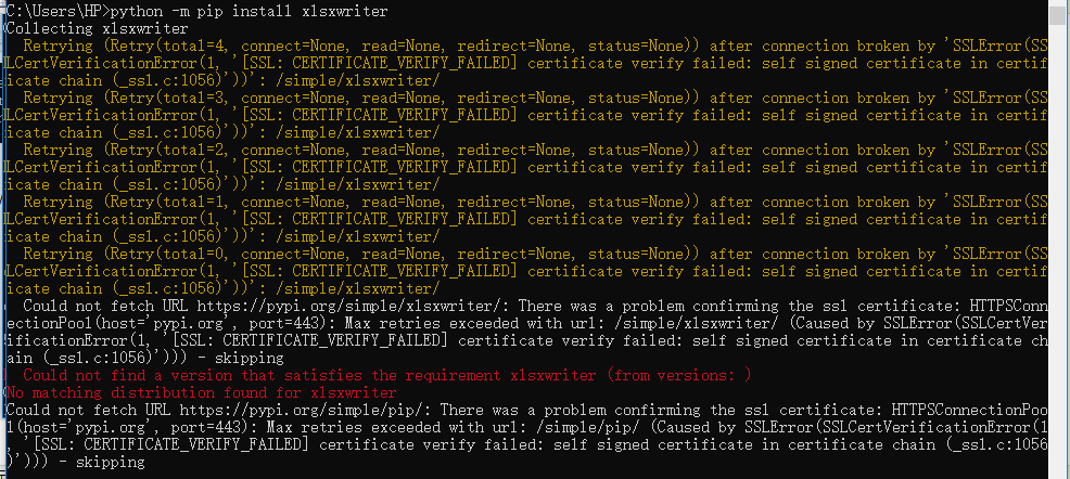 解决 ‘Could not fetch URL https://pypi.python.org’的问题第2张
