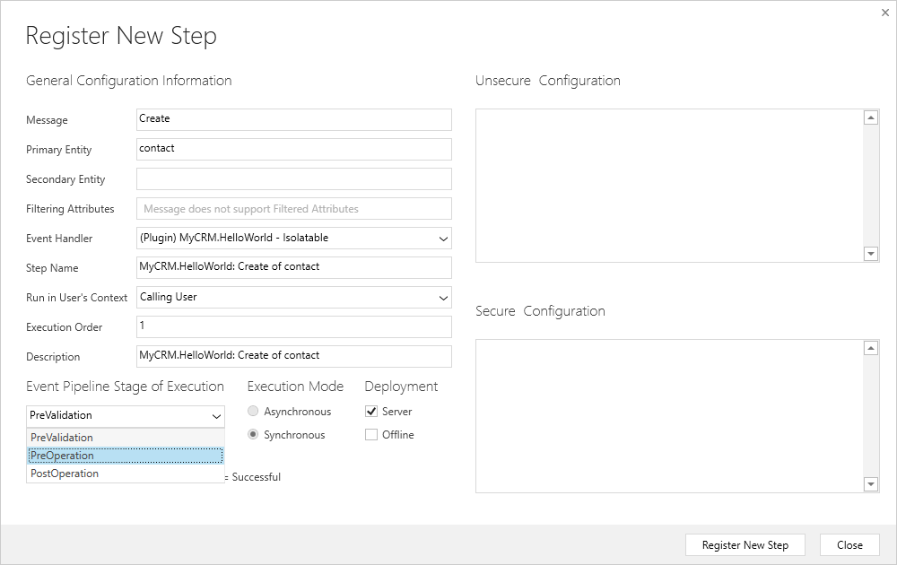 怎样创建一个dynamics 365 CRM online plugin