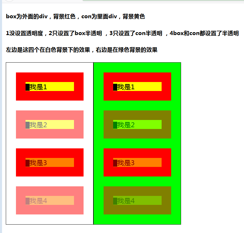 Css中的opacity 不透明度的坑 Html55 博客园