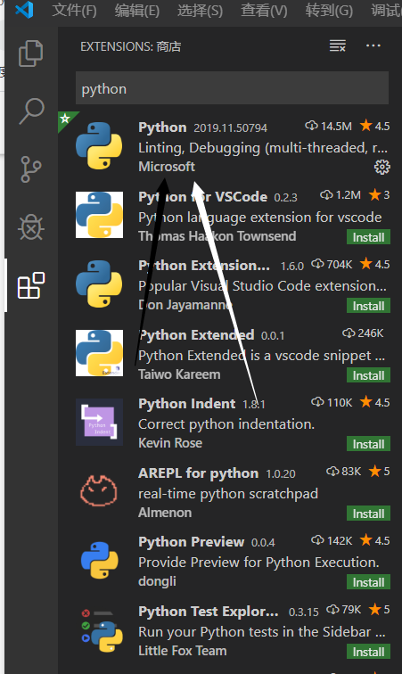 vscode配置python调试_vscode配置python环境-运行调试