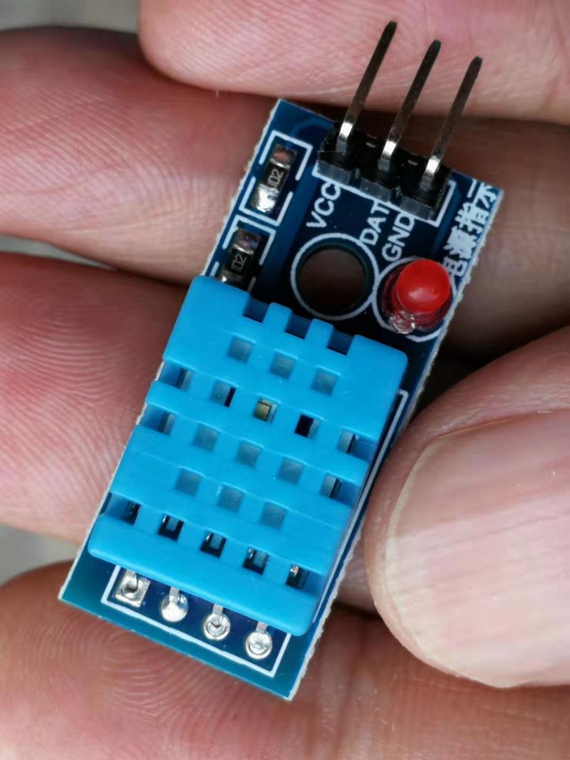 【雕爷学编程】Arduino动手做（55）--DHT11温湿度传感器第1张
