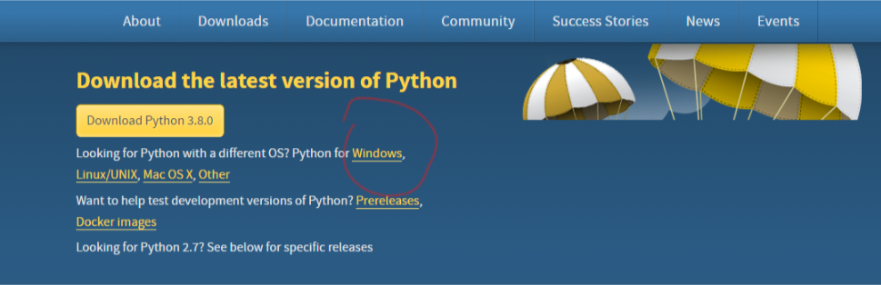 windows7 上安装python3.8步骤第1张