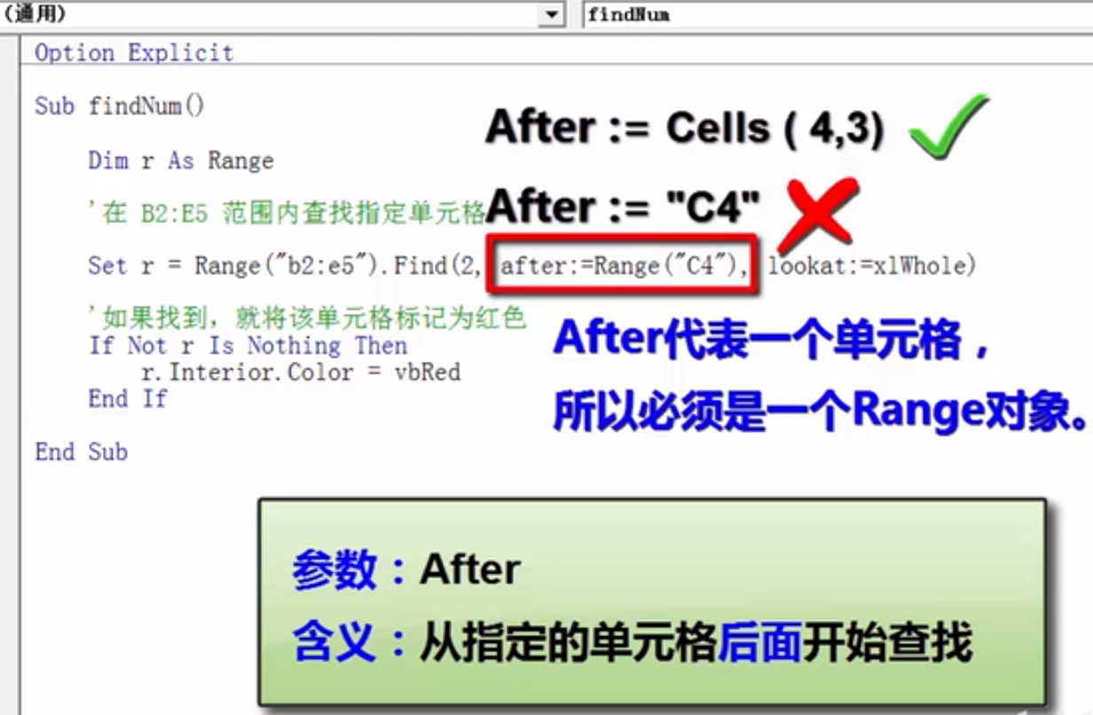 vba中find方法使用总结(一)