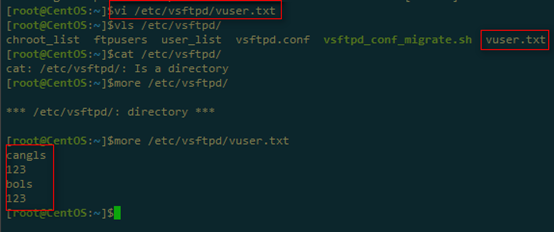 Linux系统学习 十八、VSFTP服务—虚拟用户访问—配置虚拟用户访问第3张
