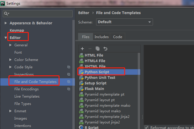 Python Pycharm Automatically Adds Header Information When Creating Projects