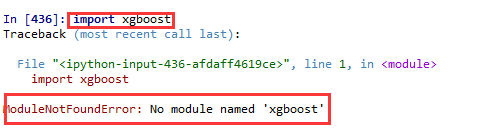 pip install xgboost