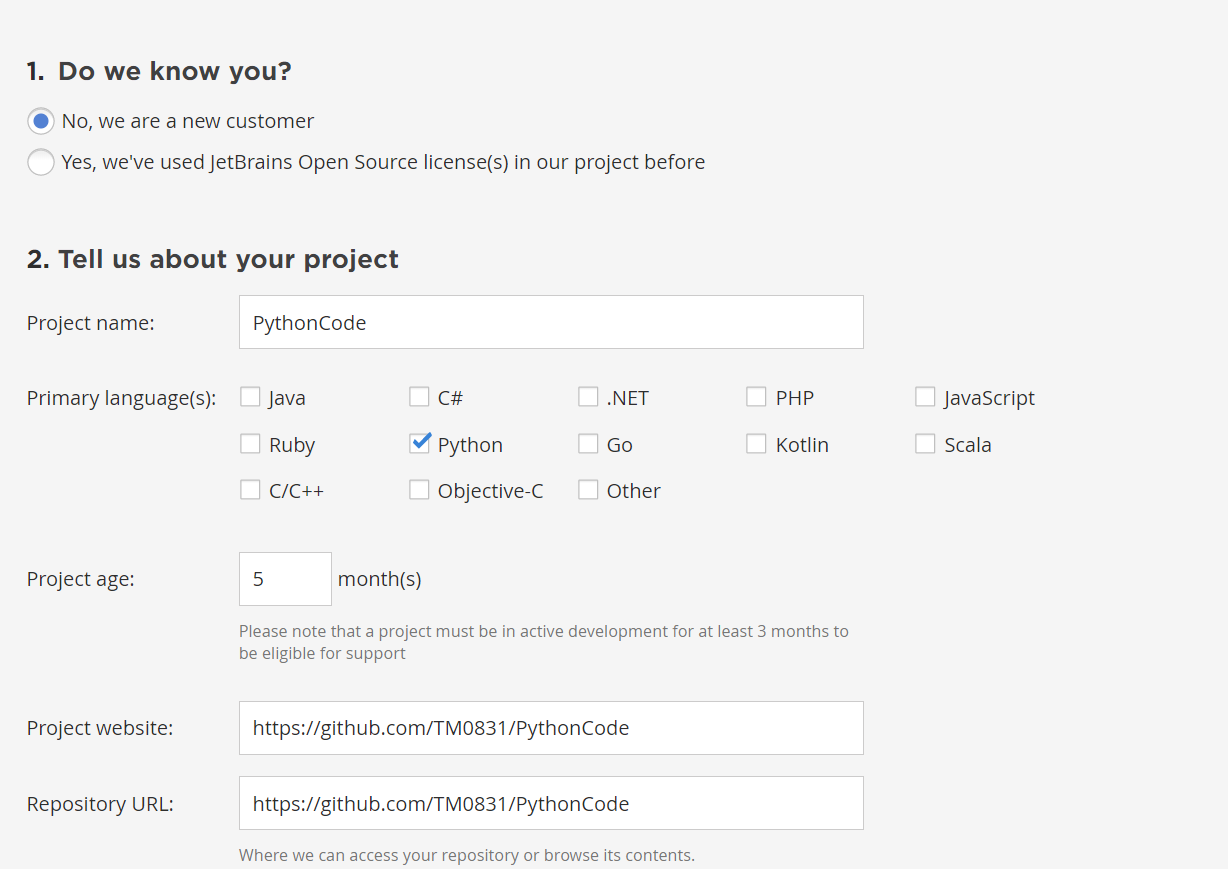 使用 GitHub 开源项目申请 IntelliJ License第5张