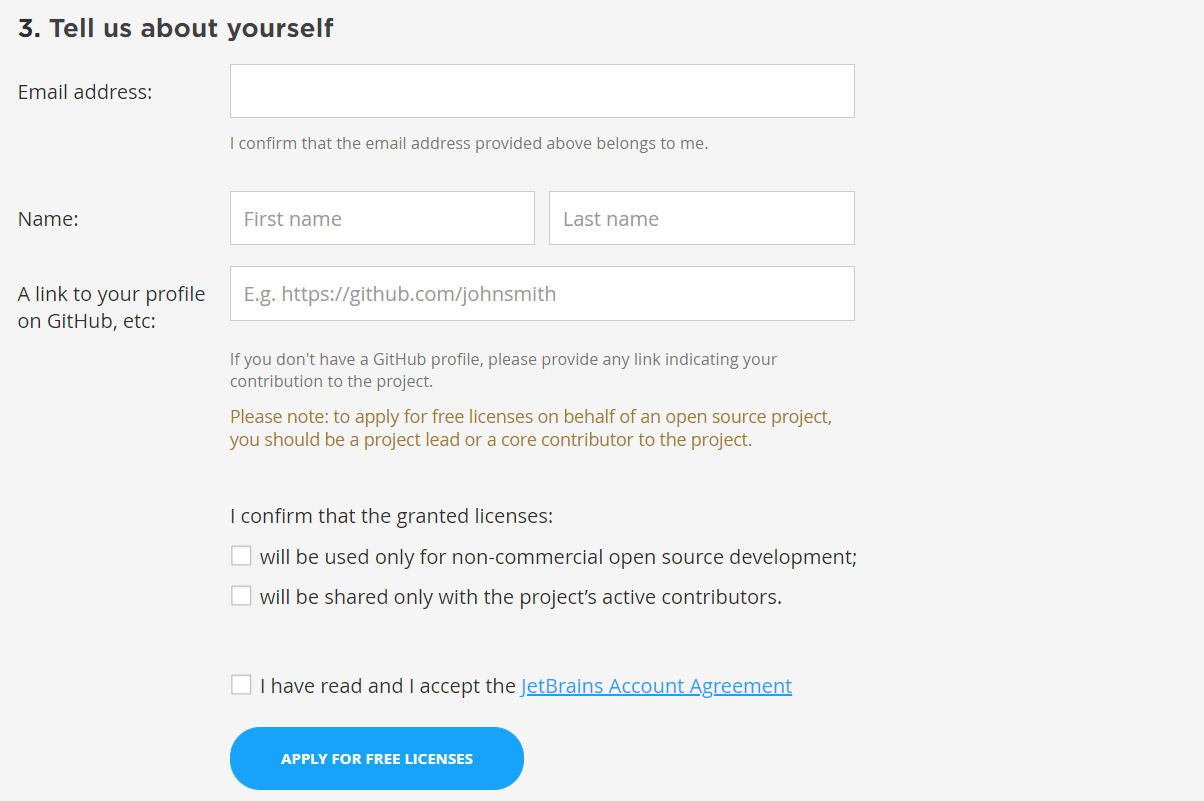使用 GitHub 开源项目申请 IntelliJ License第7张