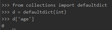 python 中的defaultdict 用法 - pororo_dl - 博客园