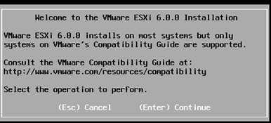 VMware ESXI6.0安装和配置IP地址第1张