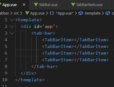 前端框架Vue自学之Vue router小案例TabBar（七）第17张