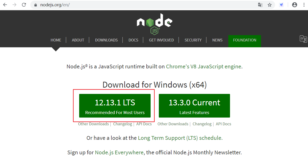 Appium(二)：Node.js下载与安装、非GUI版本appium下载与安装、GUI版本appium下载与安装第1张