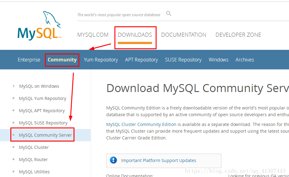 MySQL下载和安装教程 